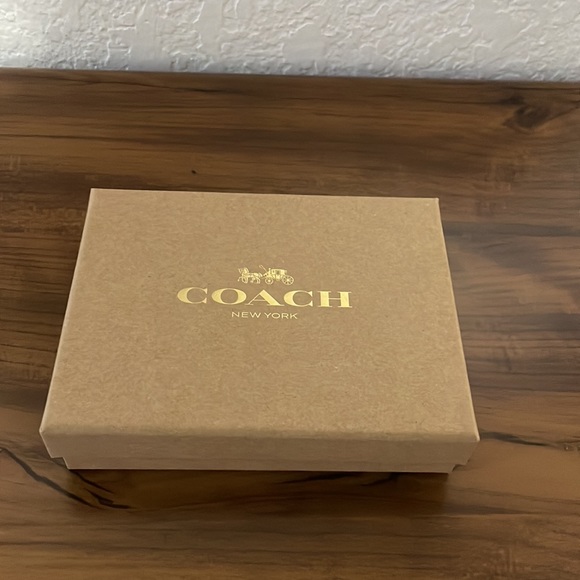 Coach Novelty Plaid Print Mini Skinny ID Case - Picture 4 of 5